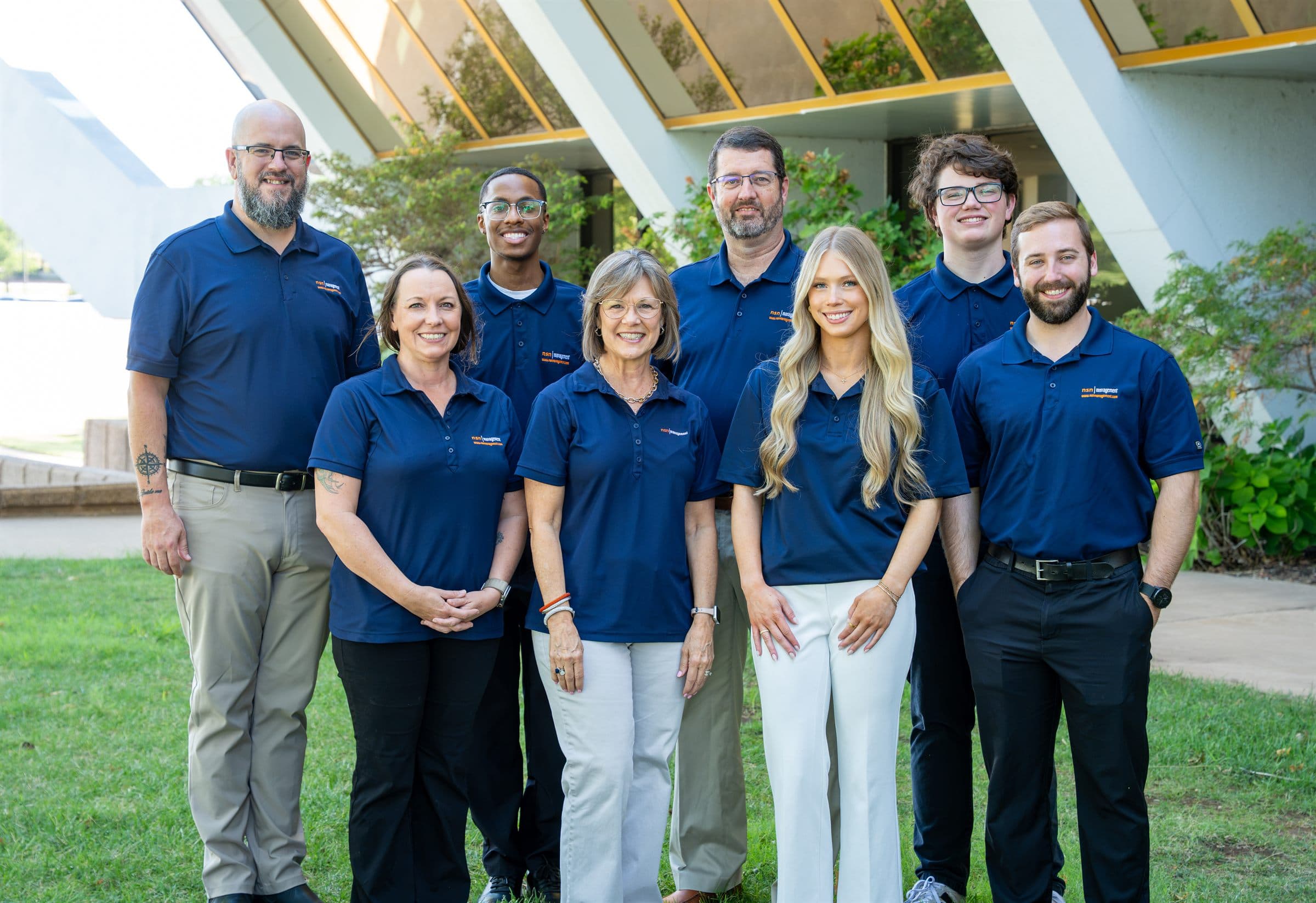 The NSN Management team gathered at the Tulsa office